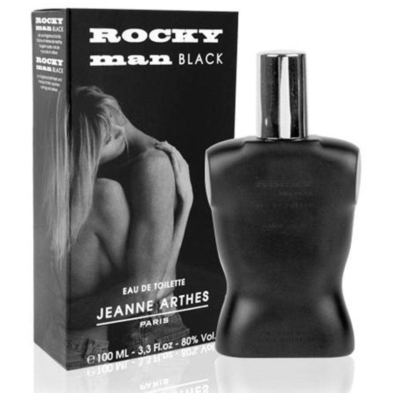 Jeanne Arthes Rocky Man Black 100ml EDT (M) SP