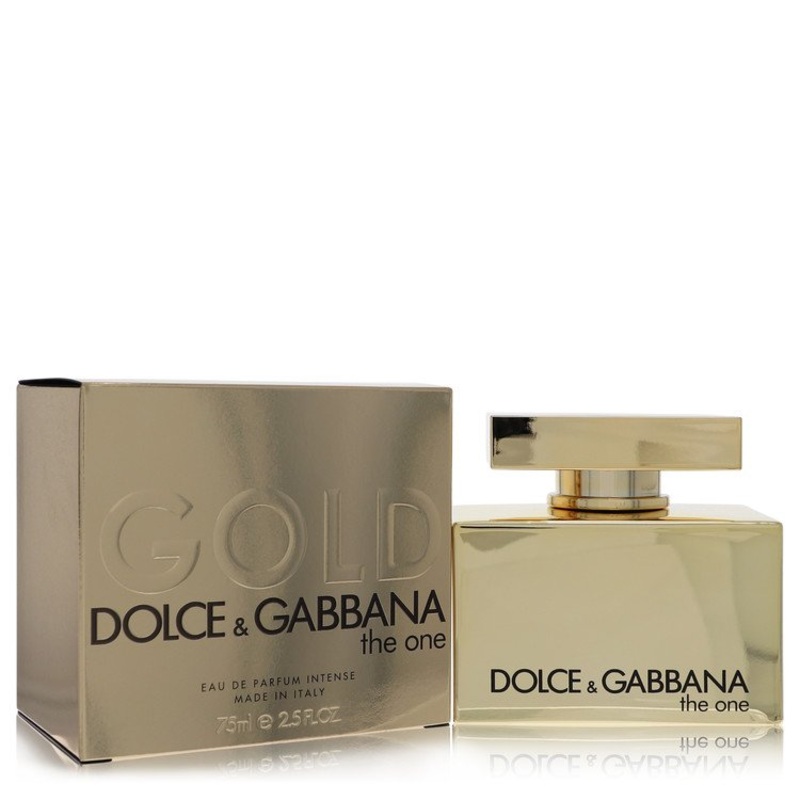The One Gold by Dolce & Gabbana Eau De Parfum Intense Spray 2.5 oz / 75 ml for Men