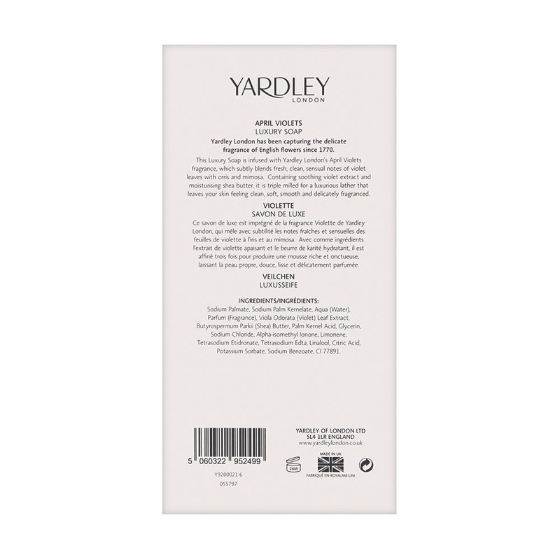 Yardley of London April Violets 7.0 oz Perfumed Talc