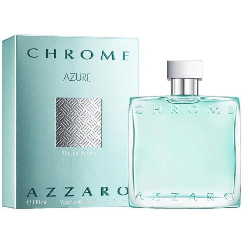 Azzaro Chrome Azure Eau de Toilette 3.4 OZ Eau de Toilette for Men