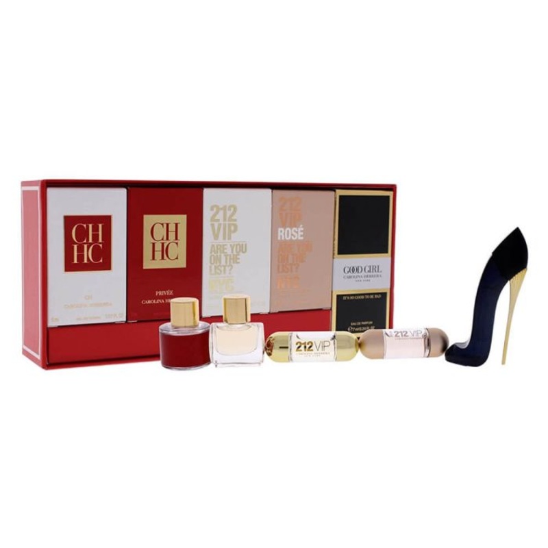 Carolina Herrera 5 Pieces Variety Set by Carolina Herrera for Women