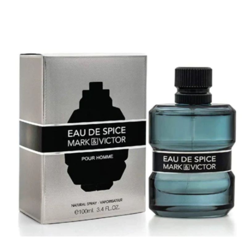 Fragrance World Mark & Victor Eau De Spice Pour Homme Eau De Parfum 3.4 Oz
