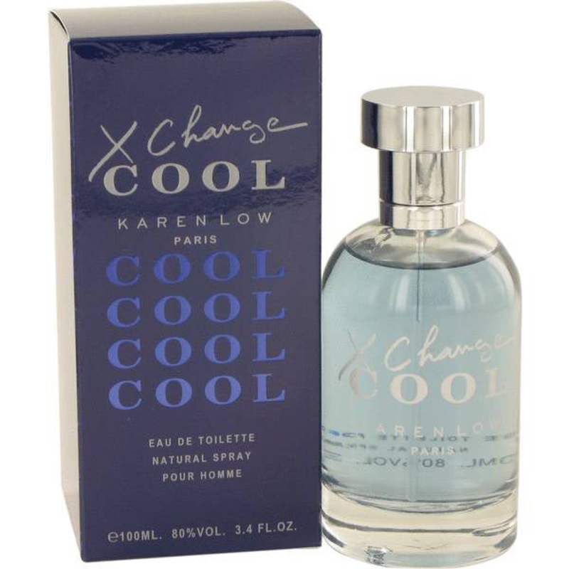X Change Cool by Karen Low 3.4 Oz. Eau De Toilette For Men