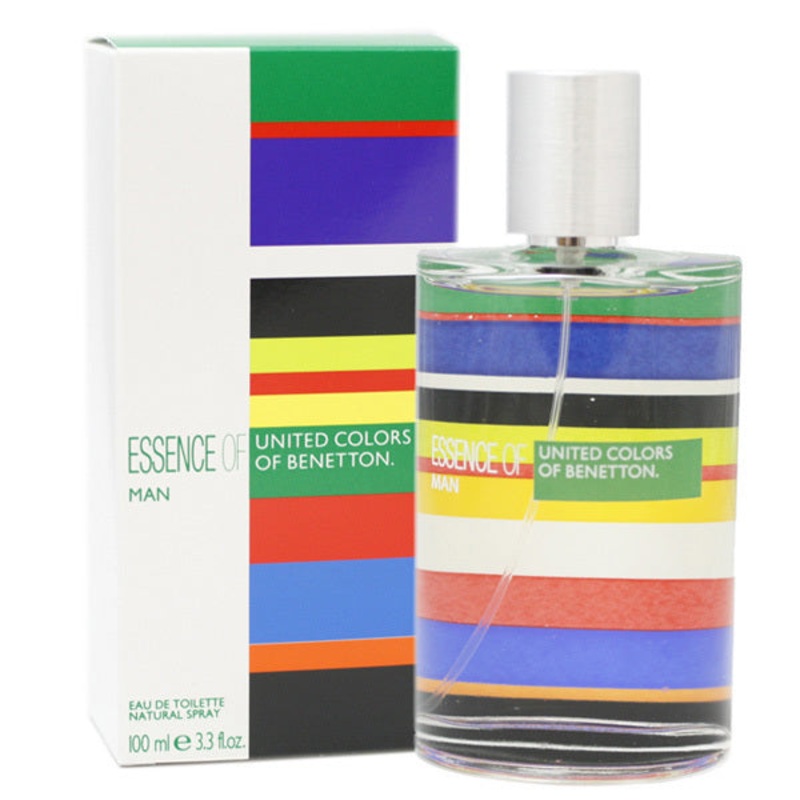 Essence of Man by Benetton 3.3 Oz. Eau De Toilette For Men