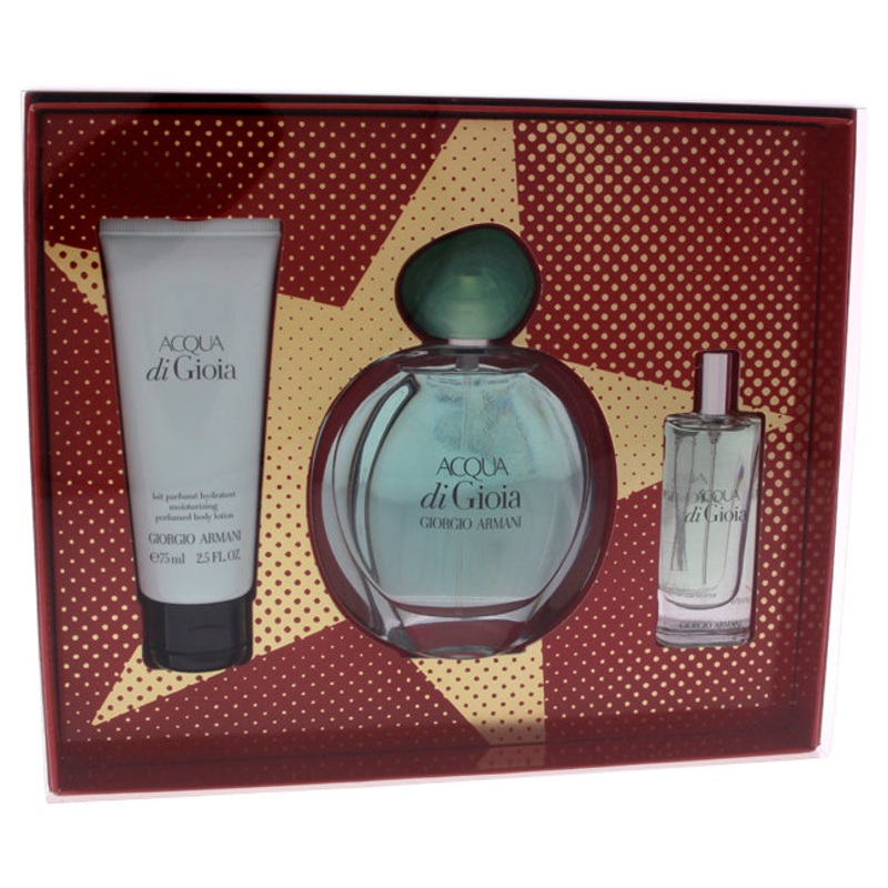 Acqua Di Gioia 3 Pc Gift Set 3.4 oz.