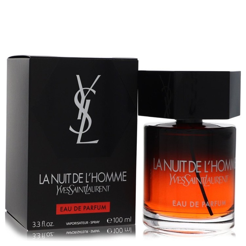 La Nuit De L'Homme by Yves Saint Laurent Eau De Parfum Spray 3.3 oz for Men - Premium Designer Fragrance