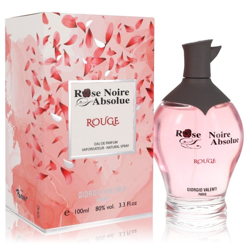 Rose Noire Absolue Rouge by Giorgio Valenti Eau De Parfum Spray 3.3 oz for Women - Premium Designer Fragrance