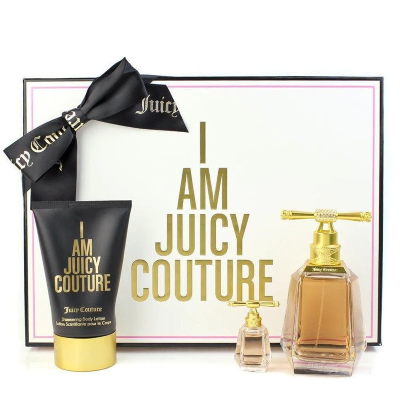 Juicy Couture I Am Juicy Couture 3PCS Gift Set - 100ML EDP Spray + 125ML Shimmering Body Lotion + 5ML EDP Spray (Women)