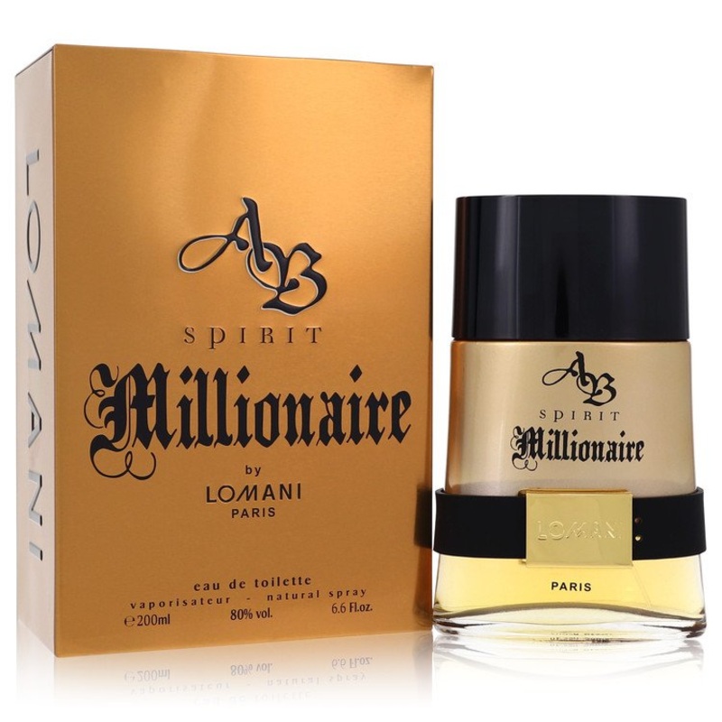 Spirit Millionaire By Lomani Cologne 6.6 Oz Edt Spray For Men - Box