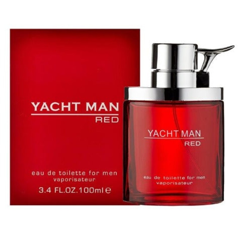 Yacht Man Red Eau De Toilette 3.4 Oz