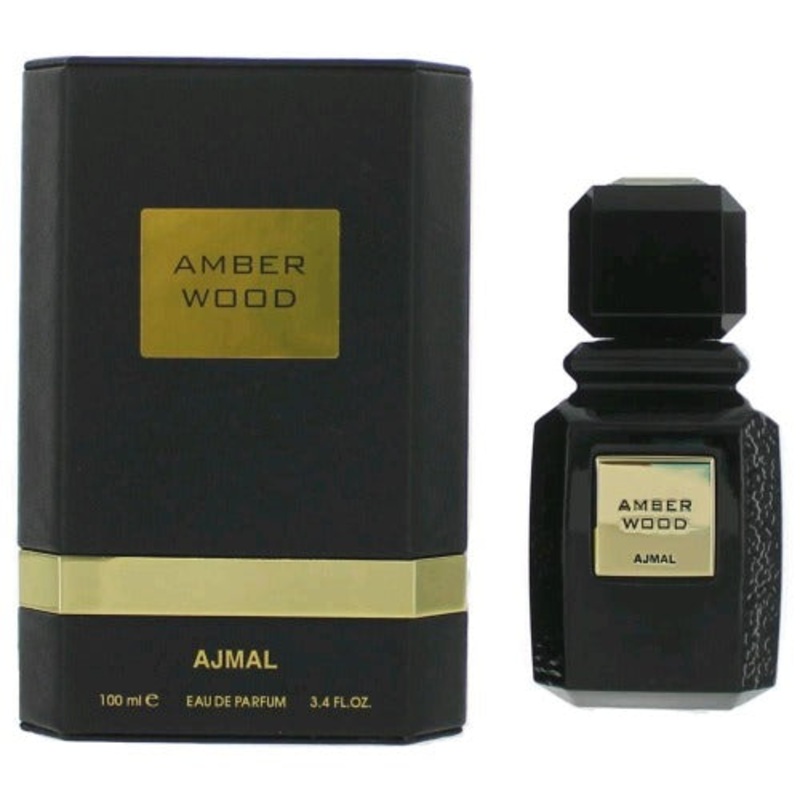 Ajmal Amber WoodEau De Parfum 3.4 Oz