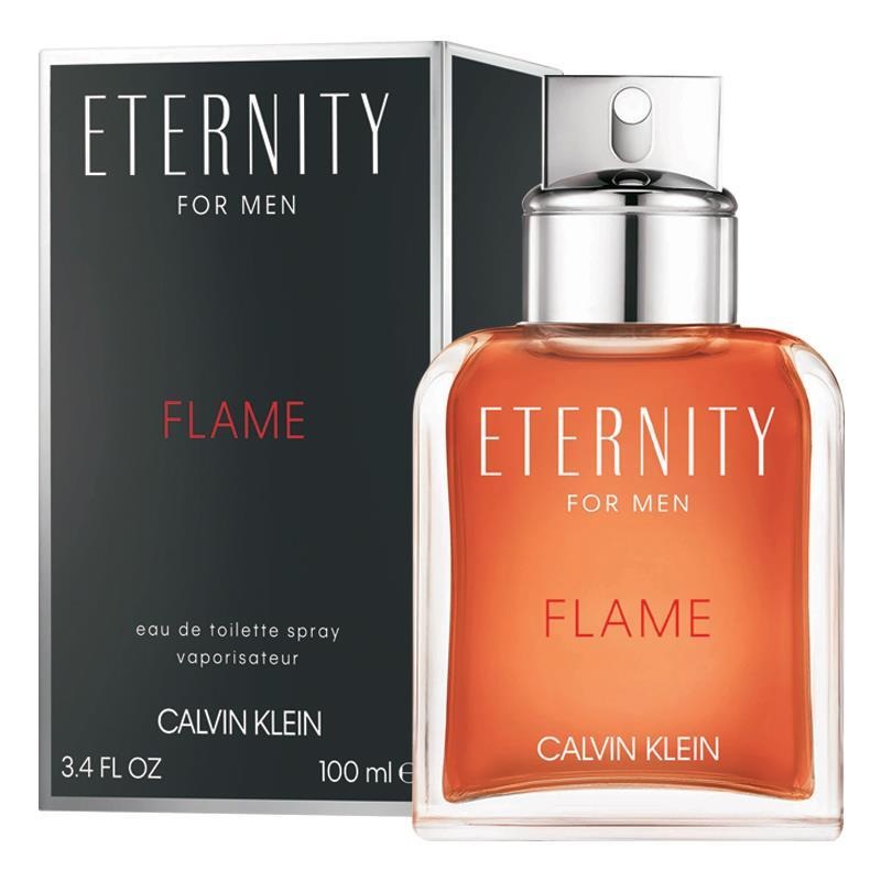 CK Eternity Flame - Eau De Toilette Fragrance For Men 3.4 OZ Eau De Toilette