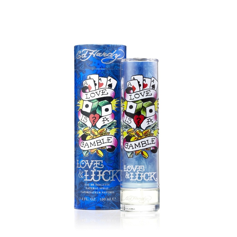 Ed Hardy Love & Luck Eau De Toilette 3.4 oz.