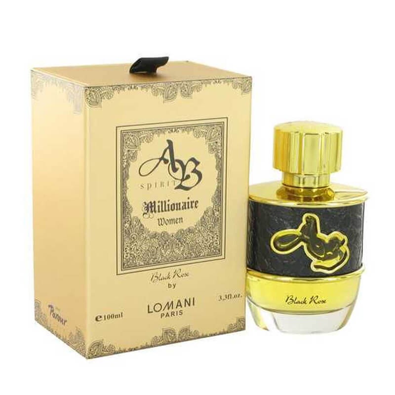 Lomani AB Spirit Millionaire Black Rose 100ml EDP (L) SP