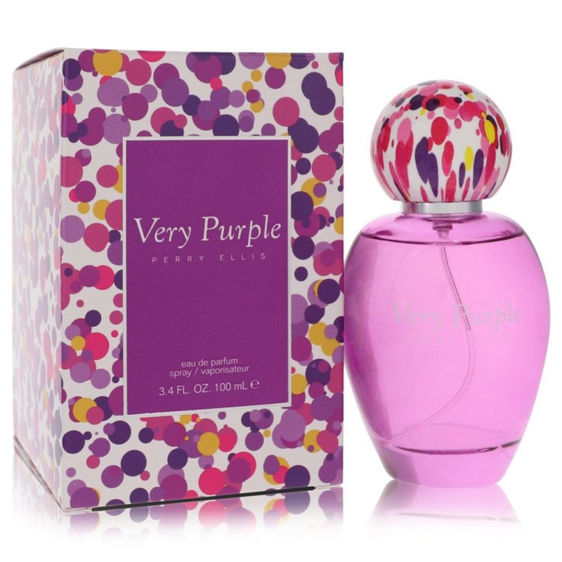 Perry Ellis Very Purple by Perry Ellis Eau De Parfum Spray 3.4 oz for Women - Premium Designer Fragrance