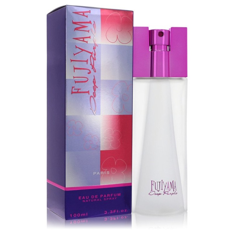 Fujiyama Deep Purple by Succes De Paris Eau De Parfum Spray 3.4 oz for Women - Premium Designer Fragrance