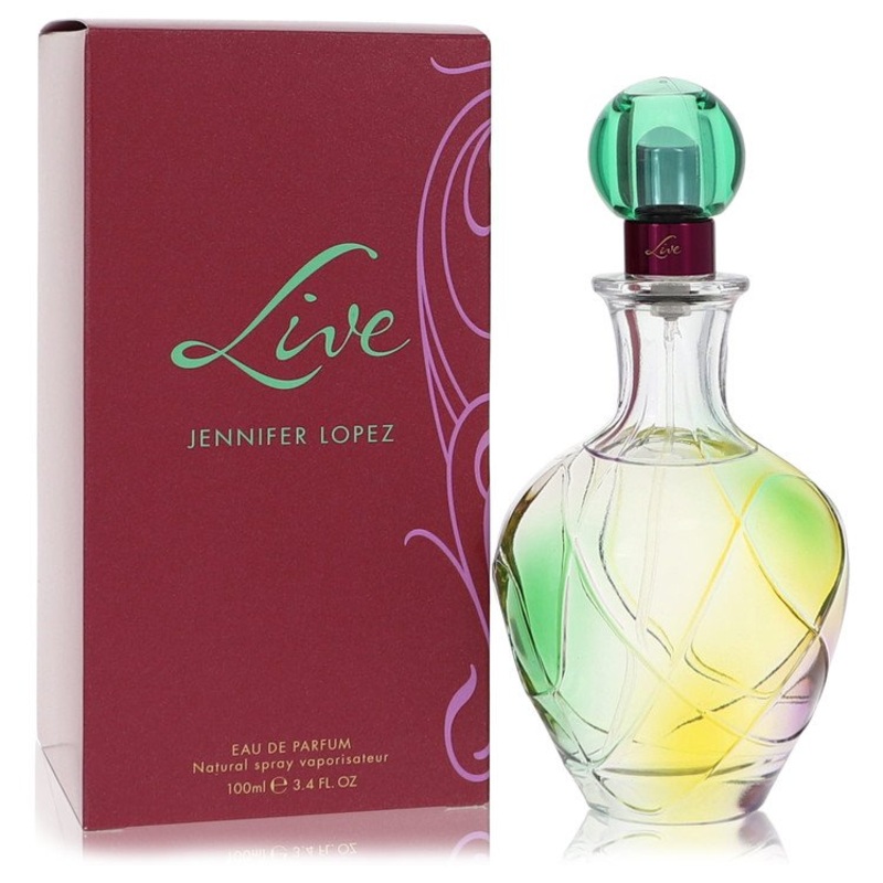 Live by Jennifer Lopez Eau De Parfum Spray 3.4 oz for Women - Premium Designer Fragrance