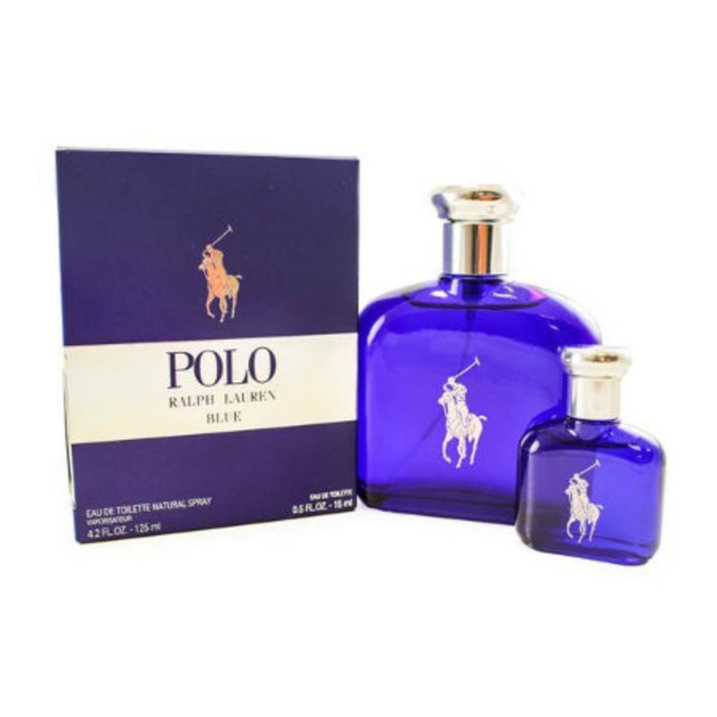 Polo Blue 2 Piece Gift Set 2 Piece Gift Set With 4.2 Oz EDT Spray