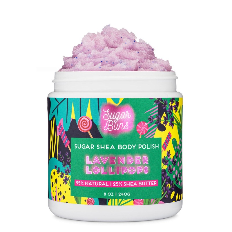Sugar Shea Body Polish - Lavender Lollipop