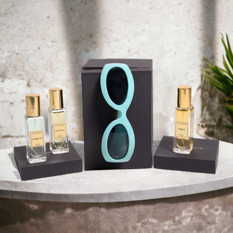 Chokore Special 2-in-1 Gift Set for Him/Her (Sports Sunglasses, & Perfumes Combo)