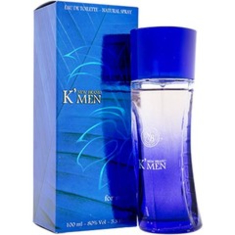 K Men by New Brand 3.3 oz Eau de Toilette Spray for Men