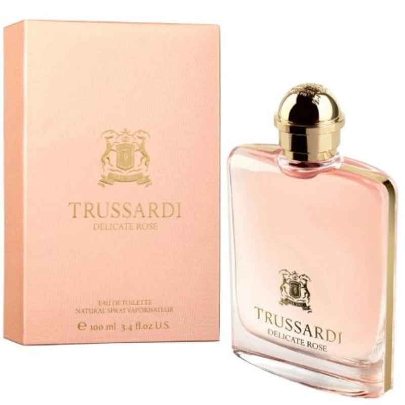 Trussardi Delicate Rose Eau De Toilette 3.4 Oz