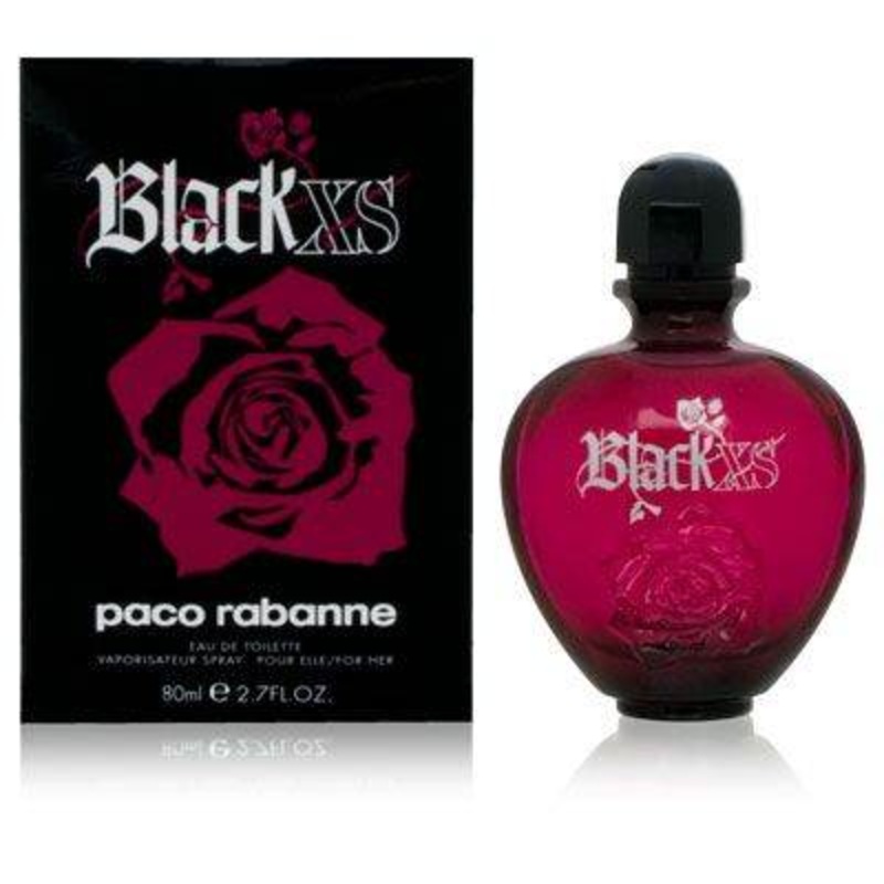 Black XS by Paco Rabanne for Women 2.7 oz Eau de Toilette Spray