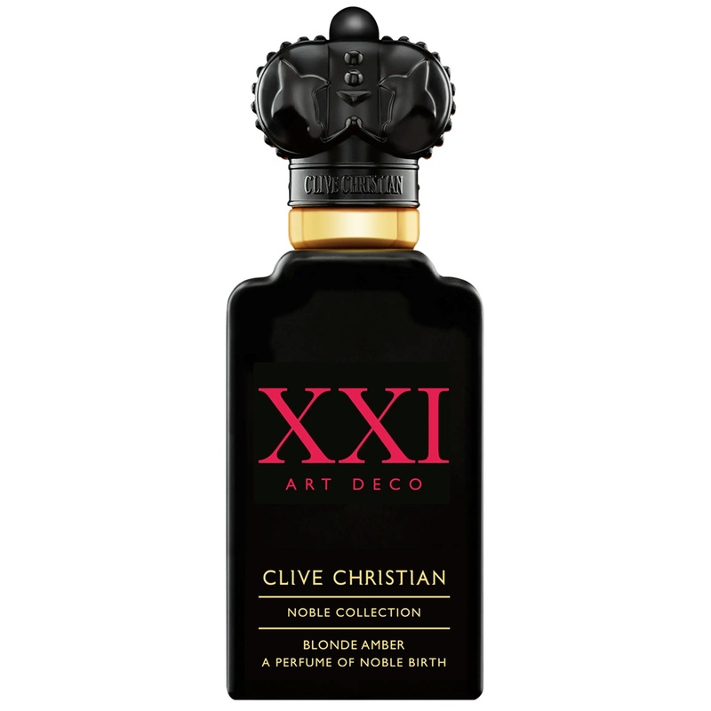 Clive Christian Noble Collection XXI Art Deco Blonde Amber Parfum Unisex 5ml Atomizer Red