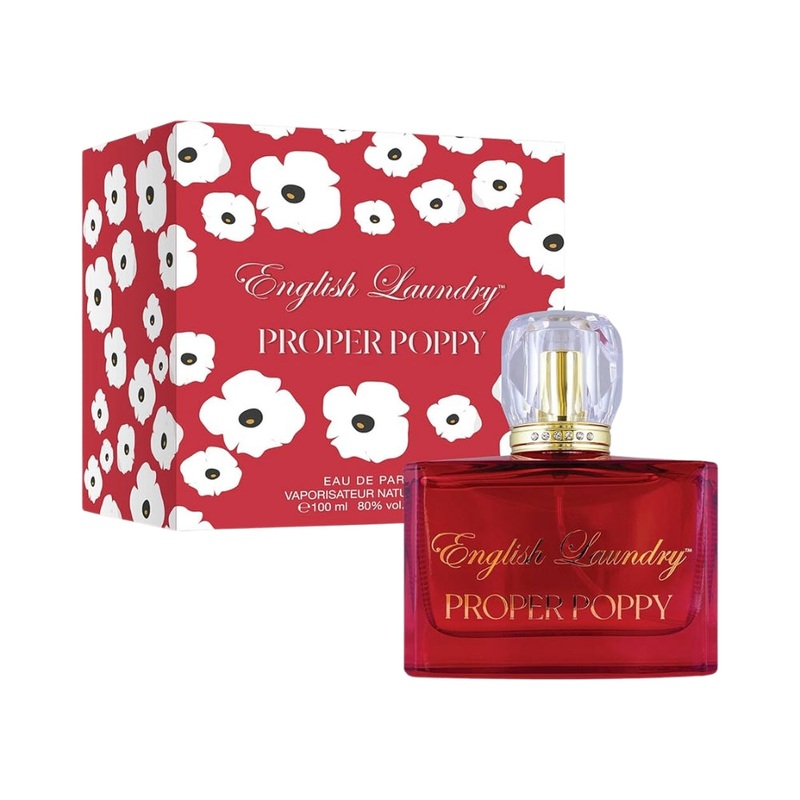 English Laundry Proper Poppy for women | Samples 3.4 oz / 100 ml