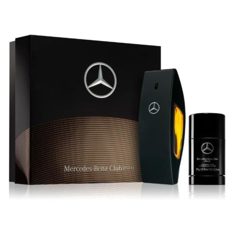 Mercedes-Benz Club Black 2 Piece Gift Set 2 Piece Gift Set With 3.4 Oz EDT