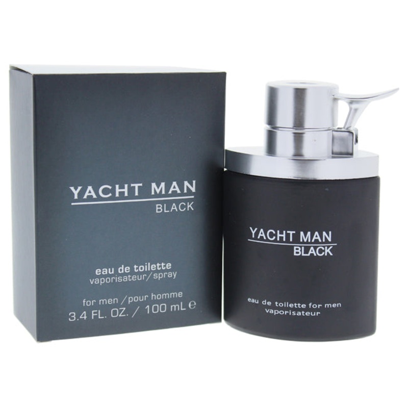 Yacht Man Black Eau De Toilette 3.4 oz.