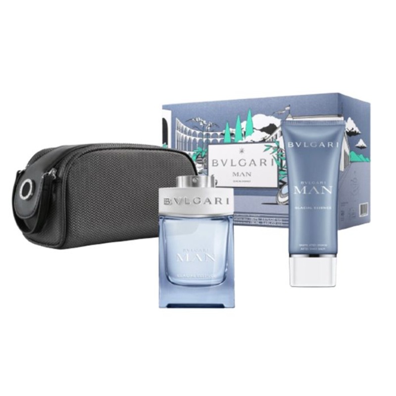 Glacial Essence 3 Pcs Gift Set by Bvlgari for Men