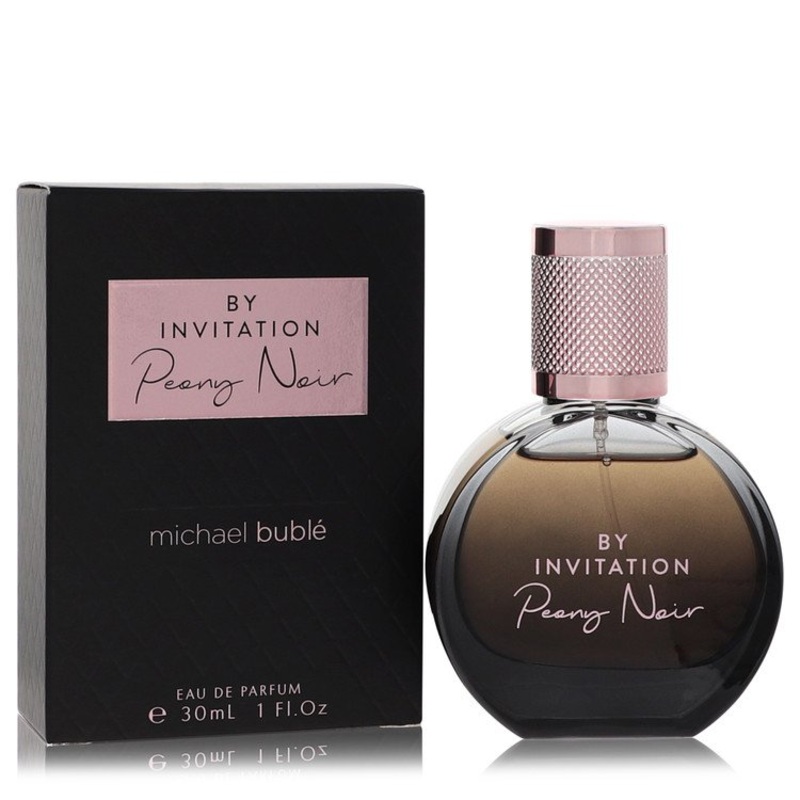 By Invitation Peony Noir by Michael Buble Eau De Parfum Spray 1 oz / 30 ml for Women
