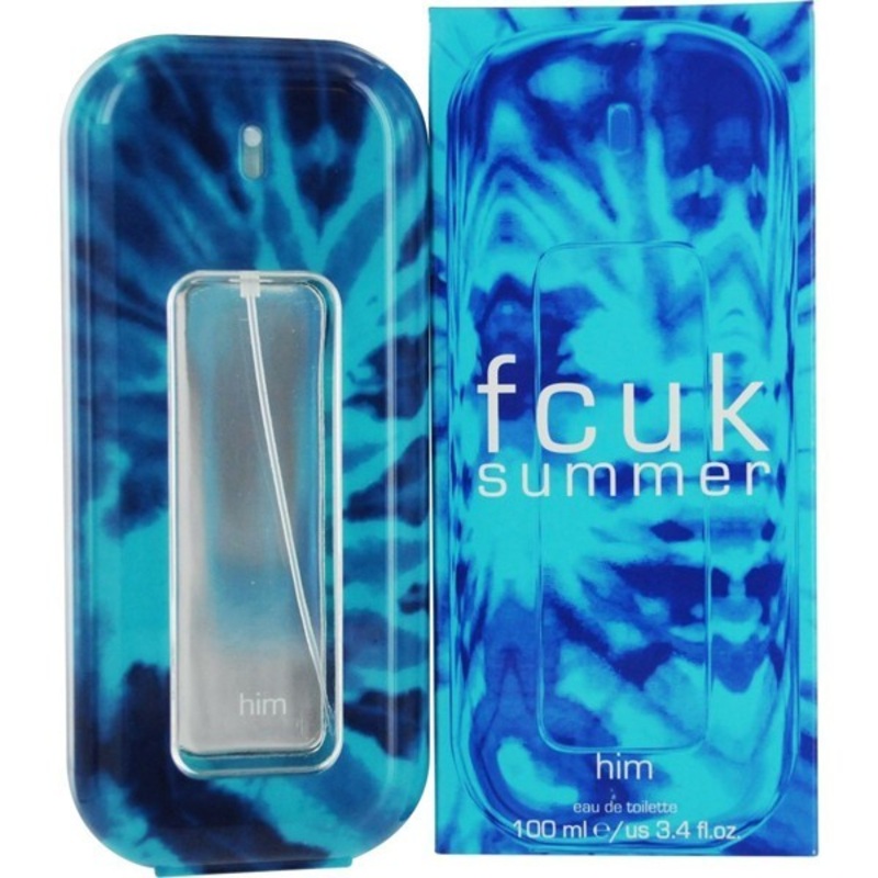 FCUK Summer Him by Fcuk 3.4 Oz. Eau De Toilette For Men