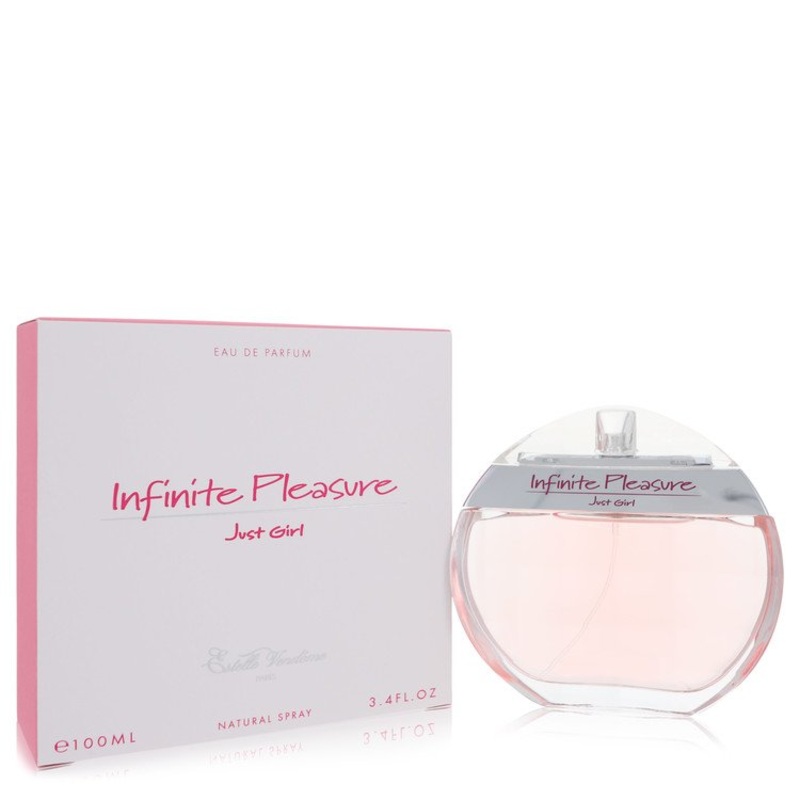 Infinite Pleasure Just Girl by Estelle Vendome Eau De Parfum Spray 3.4 oz for Women - Premium Designer Fragrance