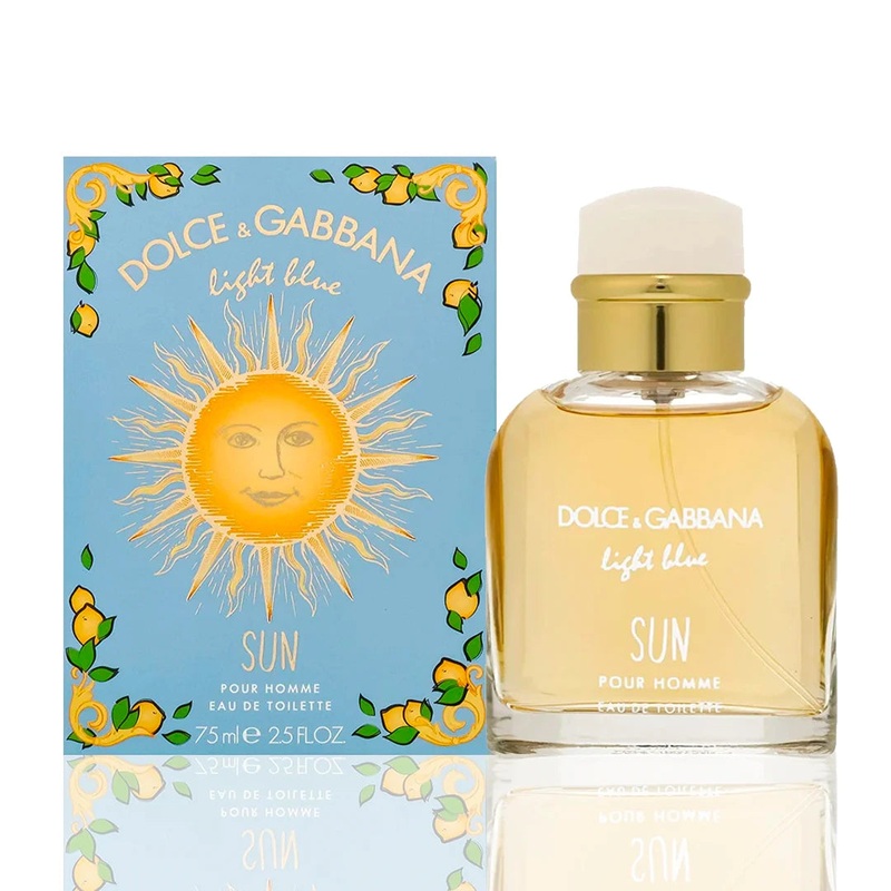 Light Blue Sun 2.5 oz EDT for men