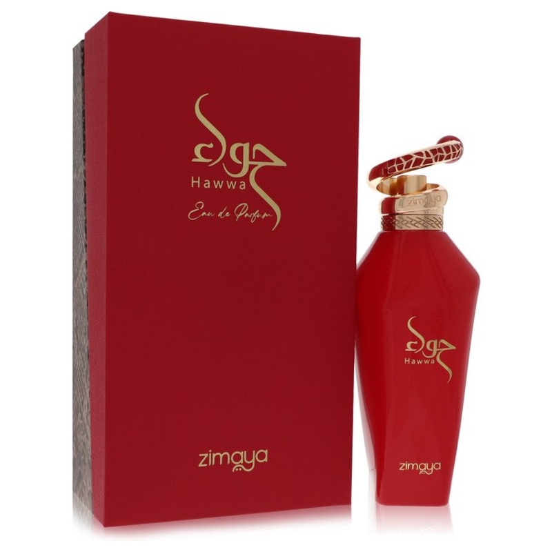 Afnan Zimaya Hawwa Red by Afnan Eau De Parfum Spray (Unisex) 3.4 oz for Women - Premium Designer Fragrance