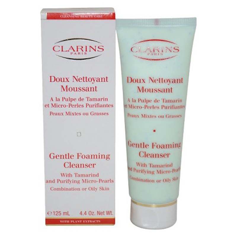 Clarins Gentle Foaming Cleanser (Combination or Oily Skin) by Clarins 4.4 Oz. Cleanser For Women