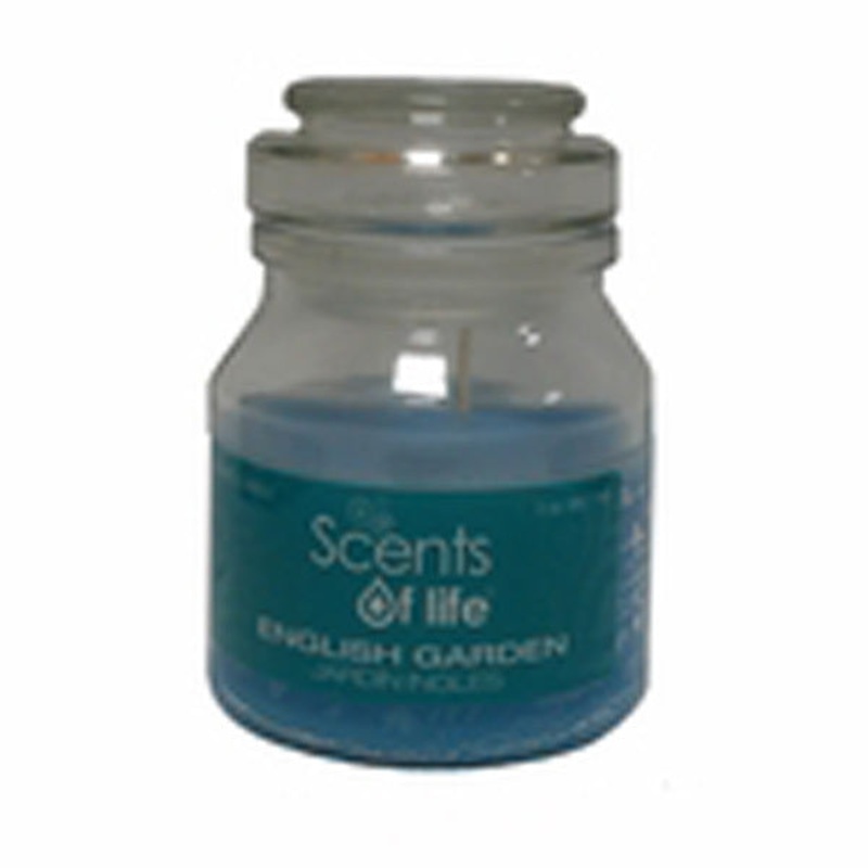 English Garden Scented Candle by Scents Of Life 3.0 Oz. Candle For Unisex