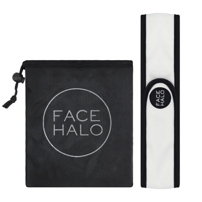 Face Halo Headband & Wash Bag