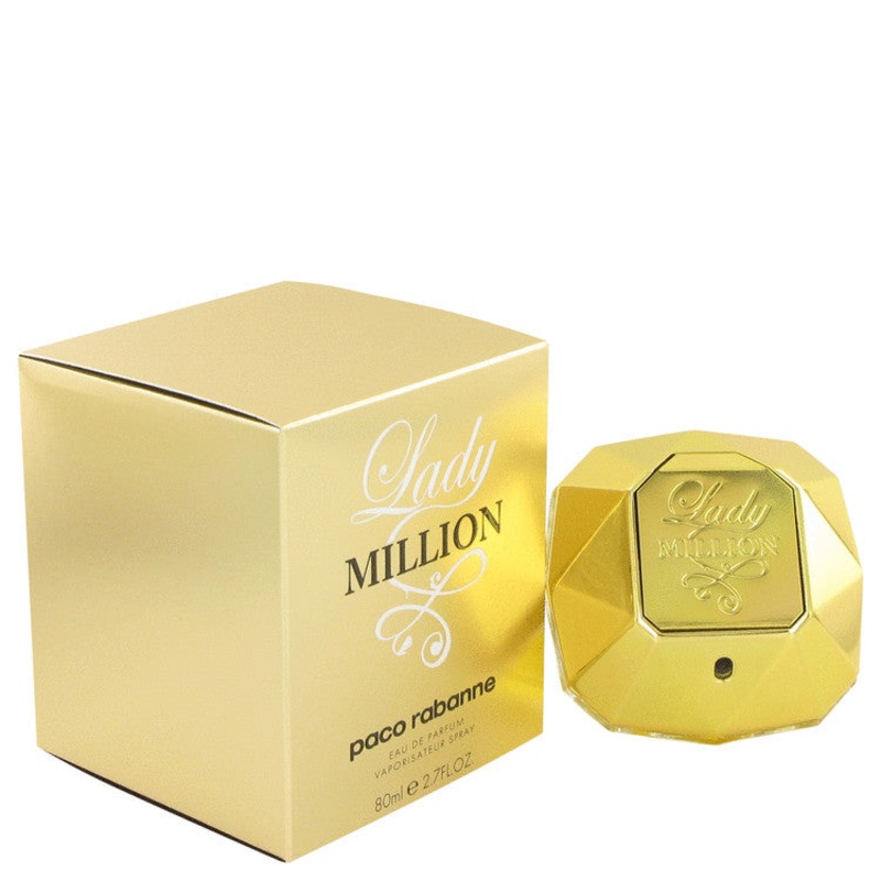 Lady Million by Paco Rabanne For Women Eau De Parfum Spray 2.7 oz