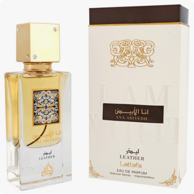 Lattafa Ana Abiyedh Leather Eau De Parfum 2.0 Oz