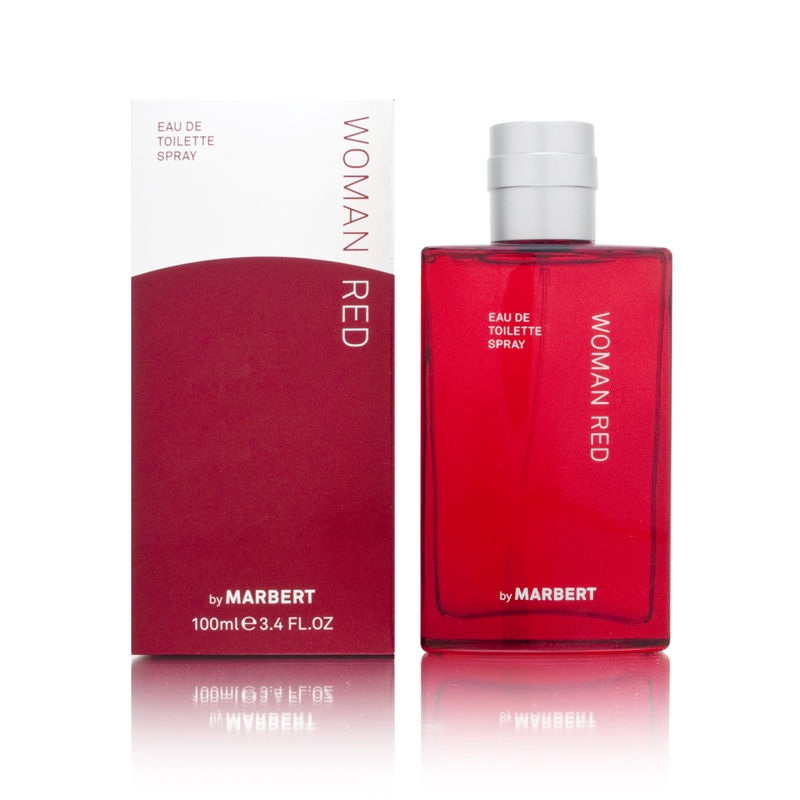 Marbert Woman Red by Mabert for Women 3.4 oz Eau de Toilette Spray