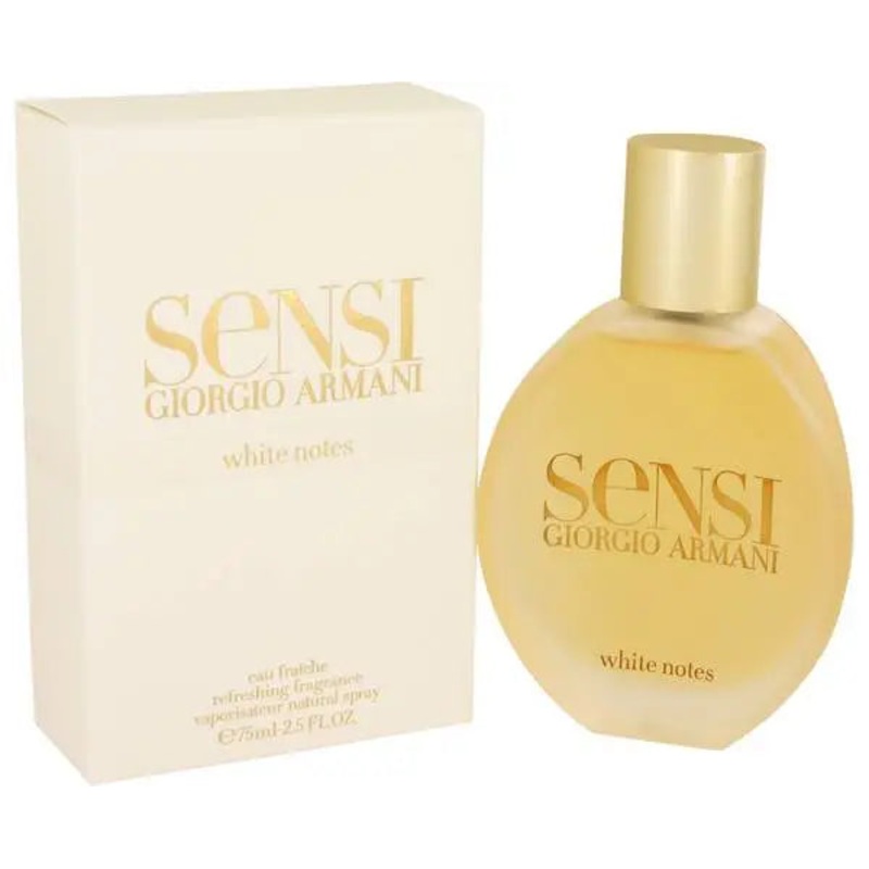 Sensi White Notes Perfume By Giorgio Arman 2.5 OZ Eau De Toilette for Women