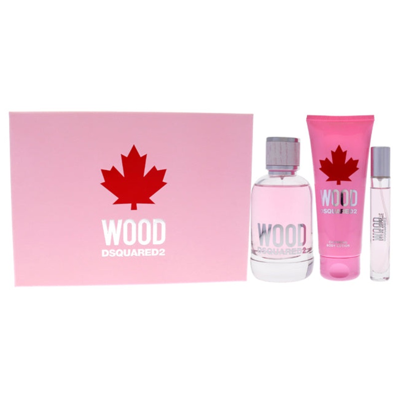 Wood Pour Femme 3 Pc Gift Set 3.4 oz.