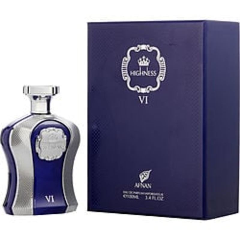 Cologne Afnan Vi His Highness Blue 3.4 Oz  EDP Spray for Men