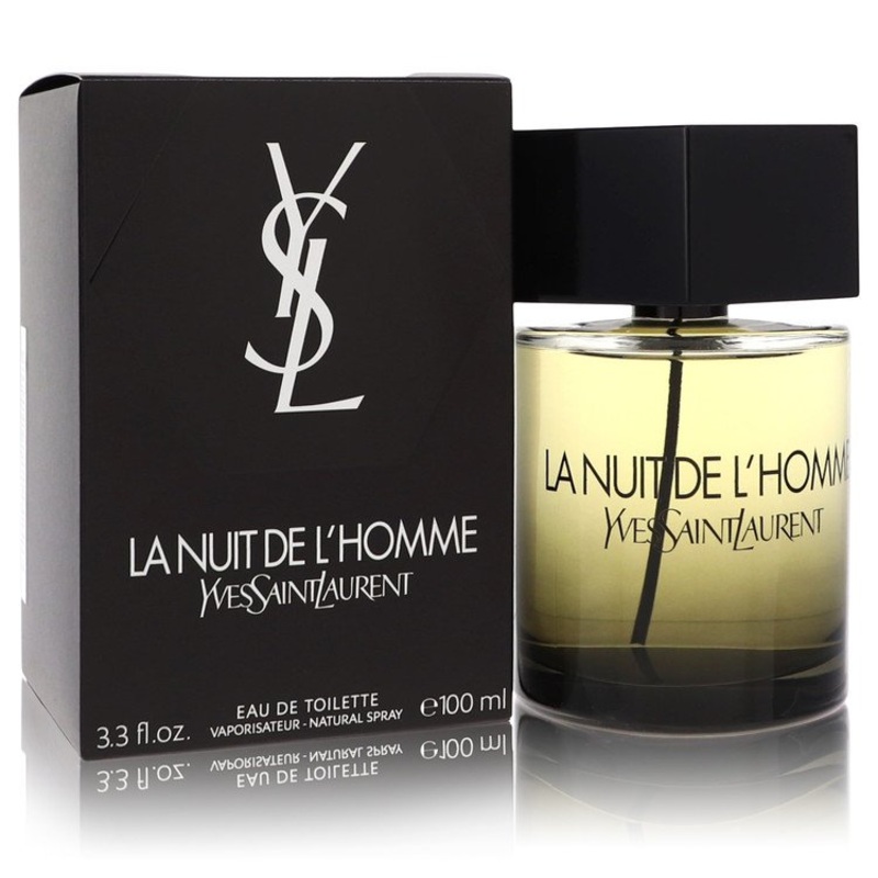 La Nuit De L'Homme Yves Saint Laurent By Yves Saint Laurent Cologne 3.3 Oz Edt Spray For Men - Box