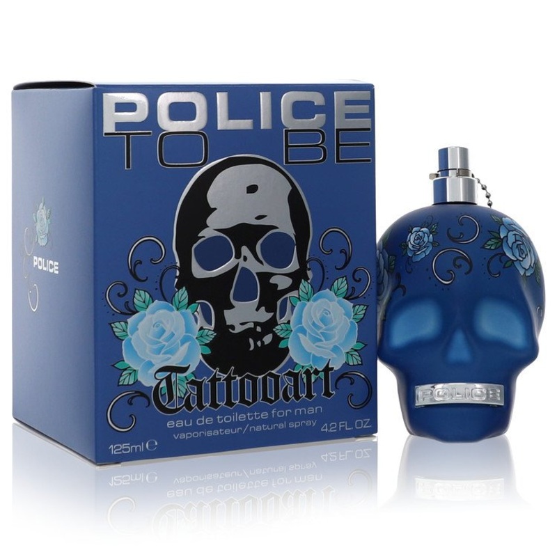 Police To Be Tattoo Art by Police Colognes Eau De Toilette Spray 4.2 oz for Men - Premium Designer Fragrance