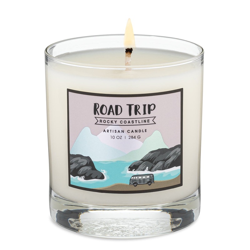 Road Trip Candle - Rocky Coastline