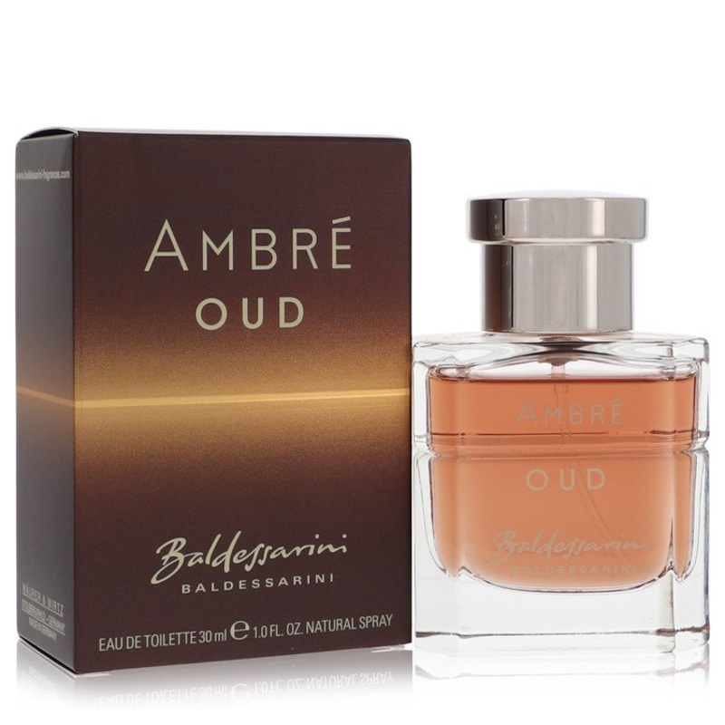 Baldessarini Ambre Oud by Hugo Boss Eau De Toilette Spray 1.0 oz for Men - Premium Designer Fragrance